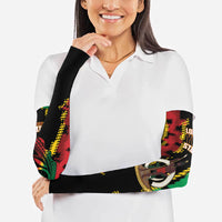 Vanuatu 46th Year Anniversary Arm Sleeves Tamtam Slit Drums Long God Yumi Stanap LT9 - Polynesian Pride