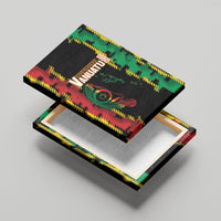 Vanuatu 46th Year Anniversary Canvas Wall Art Tamtam Slit Drums Long God Yumi Stanap LT9 - Polynesian Pride