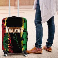 Vanuatu 46th Year Anniversary Luggage Cover Tamtam Slit Drums Long God Yumi Stanap