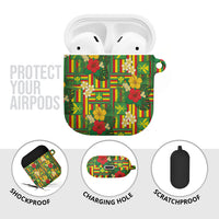 Hawaii Kanaka Maoli Hibiscus AirPods Case Hawaiian Flag Motif