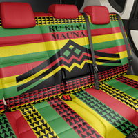 Hawaii Ku Kia'i Mauna Back Car Seat Cover Hawaiian Kanaka Maoli Motif LT9 - Polynesian Pride