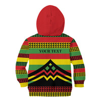 Hawaii Ku Kia'i Mauna Personalized Kid Hoodie Hawaiian Kanaka Maoli Motif LT9 - Polynesian Pride