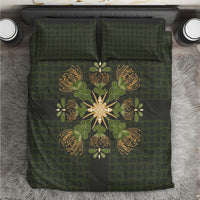 Hawaii Ohia Lehua Squares Bedding Set Hawaiian Quilt Inspired Floral Pattern
