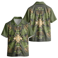 Hawaii Ohia Lehua Squares Kid Hawaiian Shirt Hawaiian Quilt Inspired Floral Pattern LT9 - Polynesian Pride