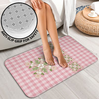 Akala Hamele Hawai'i Palaka Squares Maile Leaf Bathroom Set Flowers Hawaiian Quilt Patterns LT9 - Polynesian Pride