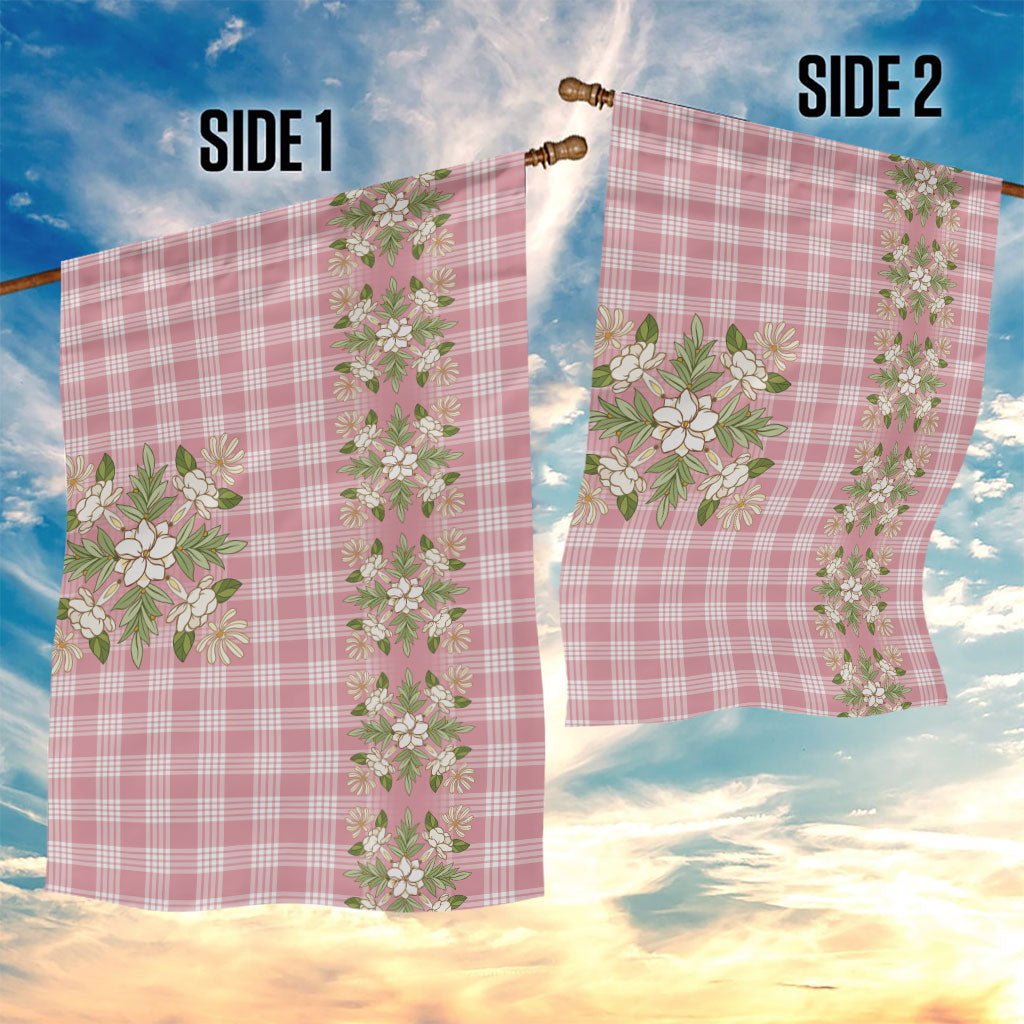 Akala Hamele Hawai'i Palaka Squares Maile Leaf Garden Flag Flowers Hawaiian Quilt Patterns LT9 - Polynesian Pride