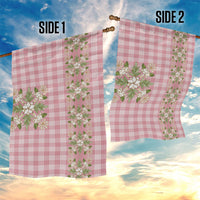 Akala Hamele Hawai'i Palaka Squares Maile Leaf Garden Flag Flowers Hawaiian Quilt Patterns LT9 - Polynesian Pride