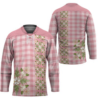 Akala Hamele Hawai'i Palaka Squares Maile Leaf Hockey Jersey Flowers Hawaiian Quilt Patterns LT9 - Polynesian Pride