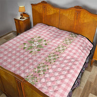 Akala Hamele Hawai'i Palaka Squares Maile Leaf Quilt Flowers Hawaiian Quilt Patterns LT9 - Polynesian Pride