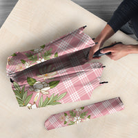 Akala Hamele Hawai'i Palaka Squares Maile Leaf Umbrella Flowers Hawaiian Quilt Patterns LT9 - Polynesian Pride
