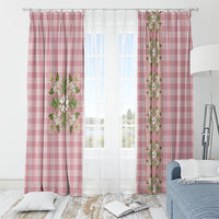 Akala Hamele Hawai'i Palaka Squares Maile Leaf Window Curtain Flowers Hawaiian Quilt Patterns LT9 - Polynesian Pride