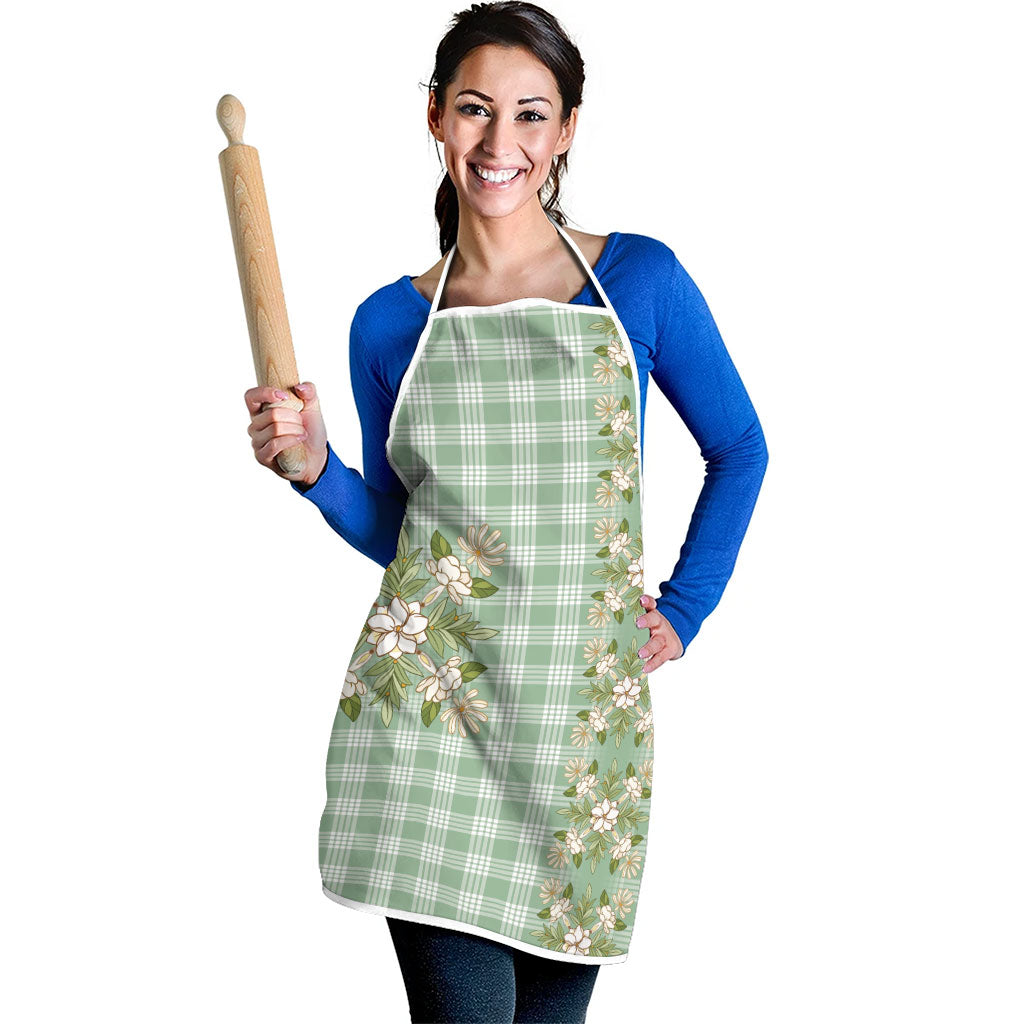 Liko Kukui Hawai'i Palaka Squares Maile Leaf Apron Flowers Hawaiian Quilt Patterns LT9 - Polynesian Pride