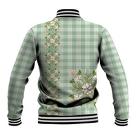 Liko Kukui Hawai'i Palaka Squares Maile Leaf Baseball Jacket Flowers Hawaiian Quilt Patterns LT9 - Polynesian Pride