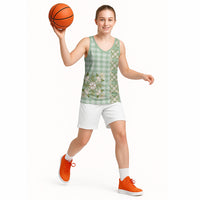 Liko Kukui Hawai'i Palaka Squares Maile Leaf Basketball Jersey Flowers Hawaiian Quilt Patterns LT9 - Polynesian Pride