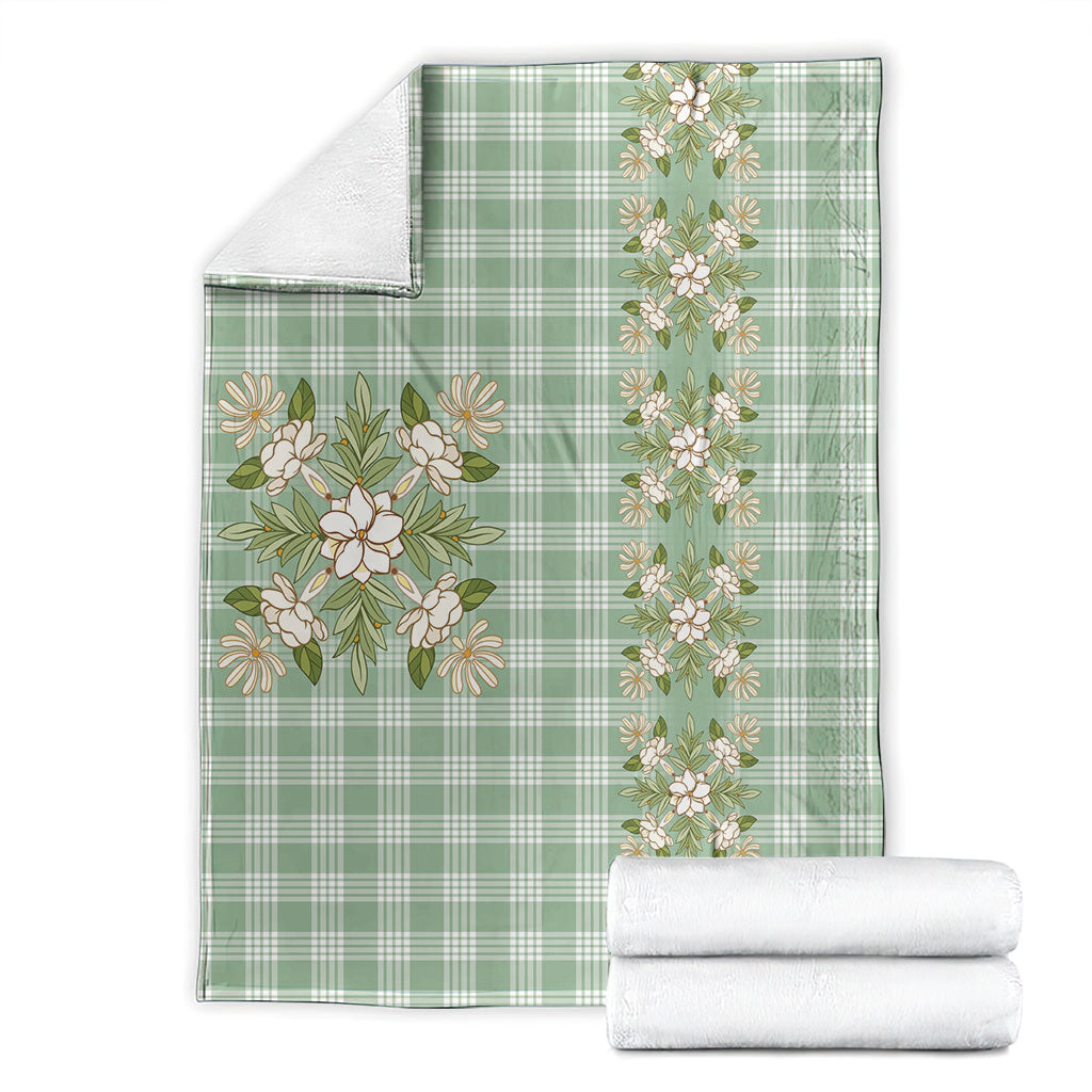 Liko Kukui Hawai'i Palaka Squares Maile Leaf Blanket Flowers Hawaiian Quilt Patterns LT9 - Polynesian Pride