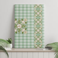 Liko Kukui Hawai'i Palaka Squares Maile Leaf Canvas Wall Art Flowers Hawaiian Quilt Patterns LT9 - Polynesian Pride