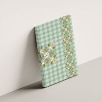 Liko Kukui Hawai'i Palaka Squares Maile Leaf Canvas Wall Art Flowers Hawaiian Quilt Patterns LT9 - Polynesian Pride