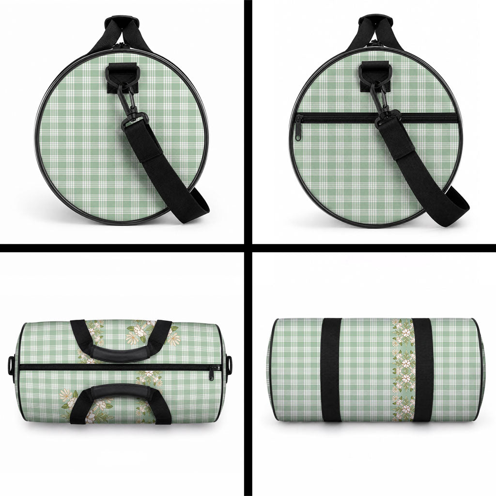Liko Kukui Hawai'i Palaka Squares Maile Leaf Duffle Bag Flowers Hawaiian Quilt Patterns LT9 - Polynesian Pride
