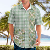 Liko Kukui Hawai'i Palaka Squares Maile Leaf Hawaiian Shirt Flowers Hawaiian Quilt Patterns LT9 - Polynesian Pride