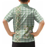 Liko Kukui Hawai'i Palaka Squares Maile Leaf Hawaiian Shirt Flowers Hawaiian Quilt Patterns LT9 - Polynesian Pride