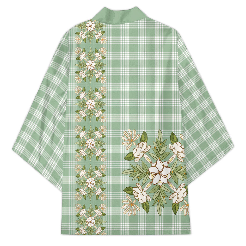 Liko Kukui Hawai'i Palaka Squares Maile Leaf Kimono Flowers Hawaiian Quilt Patterns LT9 - Polynesian Pride