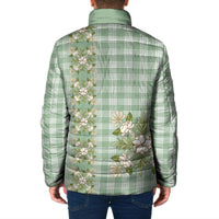 Liko Kukui Hawai'i Palaka Squares Maile Leaf Padded Jacket Flowers Hawaiian Quilt Patterns LT9 - Polynesian Pride
