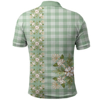 Liko Kukui Hawai'i Palaka Squares Maile Leaf Polo Shirt Flowers Hawaiian Quilt Patterns LT9 - Polynesian Pride