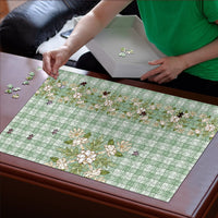 Liko Kukui Hawai'i Palaka Squares Maile Leaf Puzzle Flowers Hawaiian Quilt Patterns LT9 - Polynesian Pride
