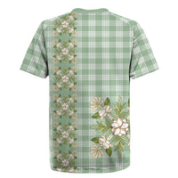 Liko Kukui Hawai'i Palaka Squares Maile Leaf Rugby Jersey Flowers Hawaiian Quilt Patterns LT9 - Polynesian Pride