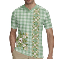 Liko Kukui Hawai'i Palaka Squares Maile Leaf Rugby Jersey Flowers Hawaiian Quilt Patterns LT9 - Polynesian Pride