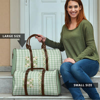 Liko Kukui Hawai'i Palaka Squares Maile Leaf Travel Bag Flowers Hawaiian Quilt Patterns LT9 - Polynesian Pride