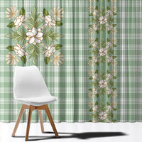 Liko Kukui Hawai'i Palaka Squares Maile Leaf Window Curtain Flowers Hawaiian Quilt Patterns LT9 - Polynesian Pride