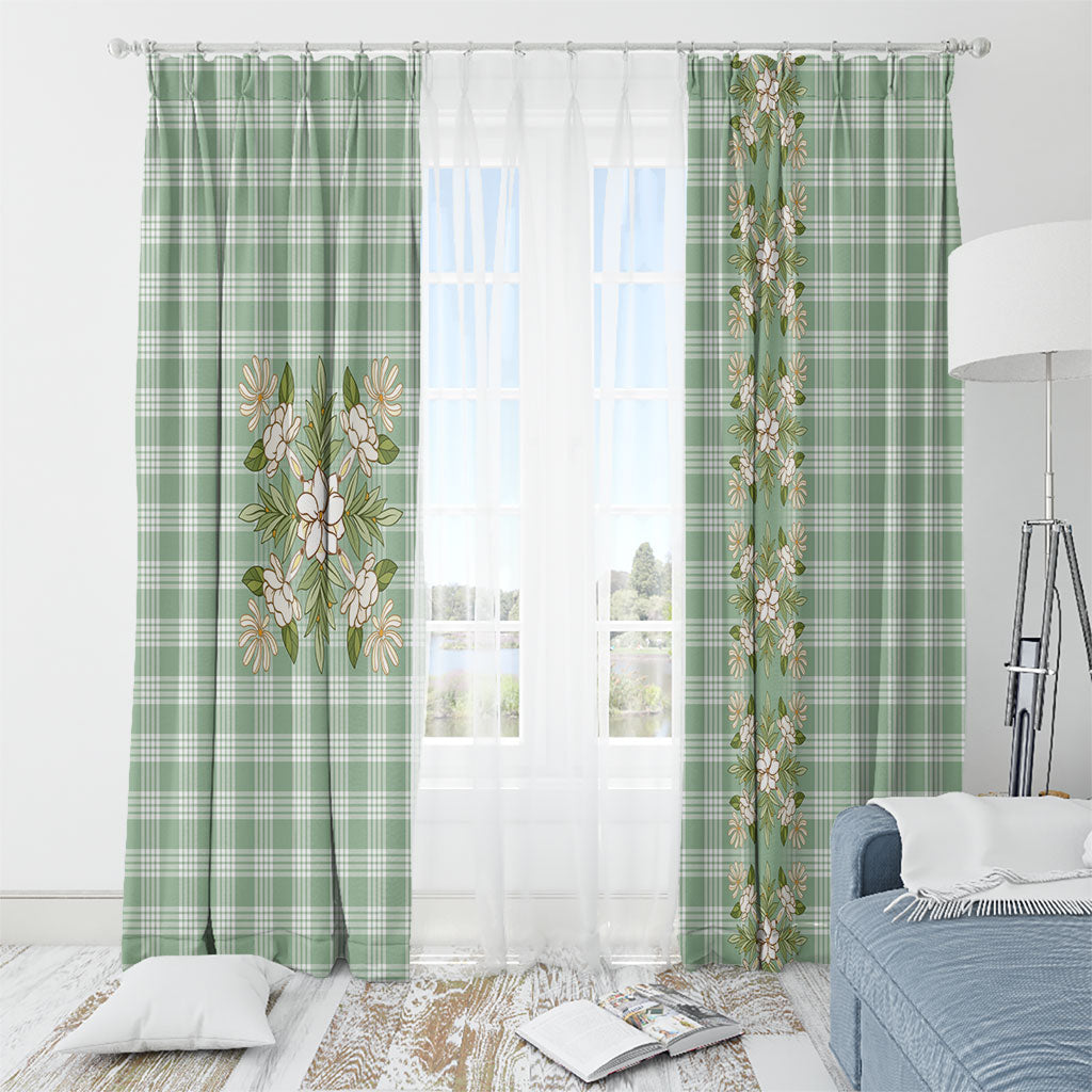 Liko Kukui Hawai'i Palaka Squares Maile Leaf Window Curtain Flowers Hawaiian Quilt Patterns LT9 - Polynesian Pride