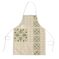 Melemele Ahiahia Hawai'i Palaka Squares Maile Leaf Apron Flowers Hawaiian Quilt Patterns LT9 Pastel Yellow - Polynesian Pride