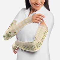 Melemele Ahiahia Hawai'i Palaka Squares Maile Leaf Arm Sleeves Flowers Hawaiian Quilt Patterns LT9 - Polynesian Pride