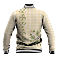 Melemele Ahiahia Hawai'i Palaka Squares Maile Leaf Baseball Jacket Flowers Hawaiian Quilt Patterns LT9 - Polynesian Pride