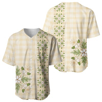 Melemele Ahiahia Hawai'i Palaka Squares Maile Leaf Baseball Jersey Flowers Hawaiian Quilt Patterns LT9 - Polynesian Pride