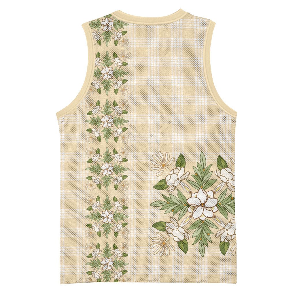 Melemele Ahiahia Hawai'i Palaka Squares Maile Leaf Basketball Jersey Flowers Hawaiian Quilt Patterns LT9 - Polynesian Pride