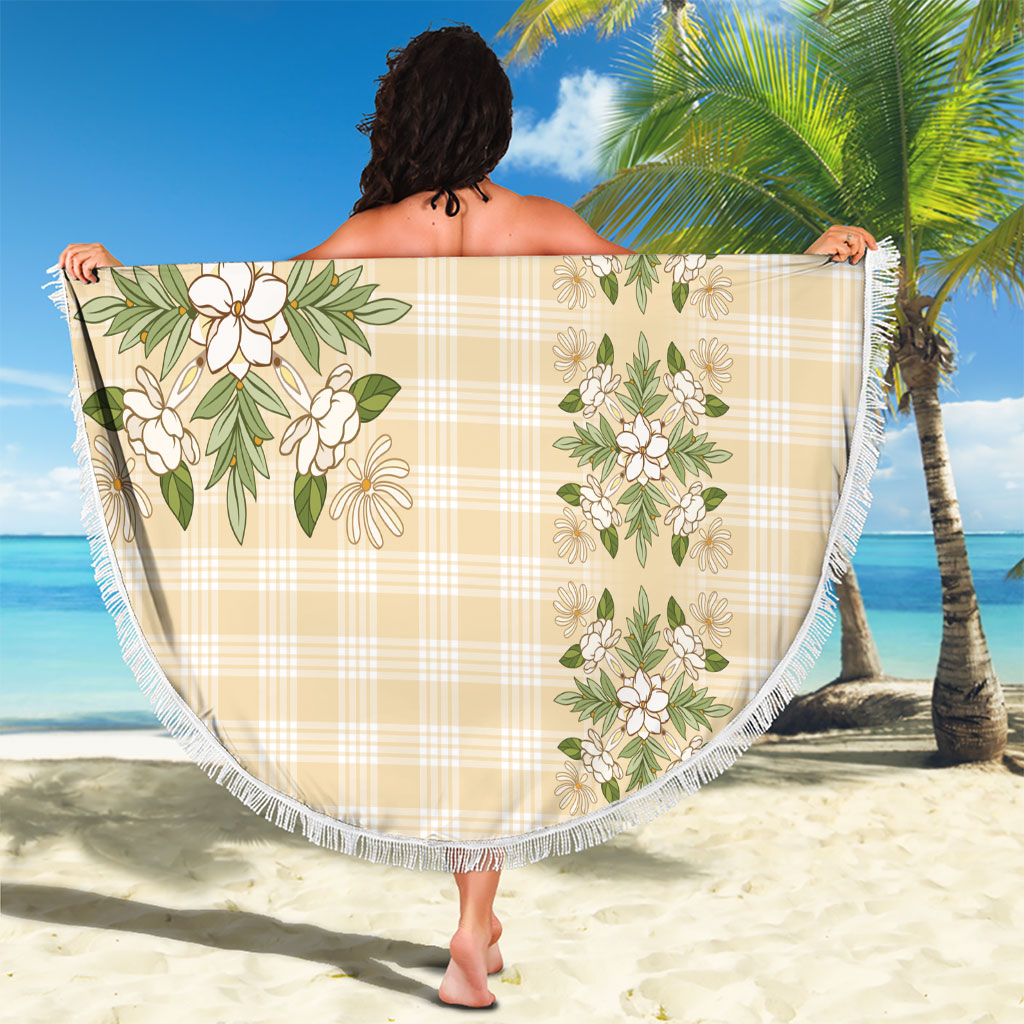 Melemele Ahiahia Hawai'i Palaka Squares Maile Leaf Beach Blanket Flowers Hawaiian Quilt Patterns LT9 - Polynesian Pride