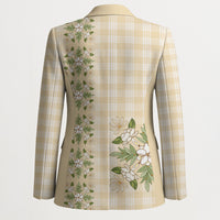 Melemele Ahiahia Hawai'i Palaka Squares Maile Leaf Blazer Flowers Hawaiian Quilt Patterns LT9 - Polynesian Pride