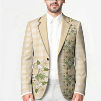 Melemele Ahiahia Hawai'i Palaka Squares Maile Leaf Blazer Flowers Hawaiian Quilt Patterns LT9 - Polynesian Pride
