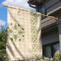 Melemele Ahiahia Hawai'i Palaka Squares Maile Leaf Garden Flag Flowers Hawaiian Quilt Patterns LT9 - Polynesian Pride