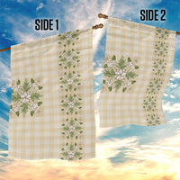 Melemele Ahiahia Hawai'i Palaka Squares Maile Leaf Garden Flag Flowers Hawaiian Quilt Patterns LT9 - Polynesian Pride