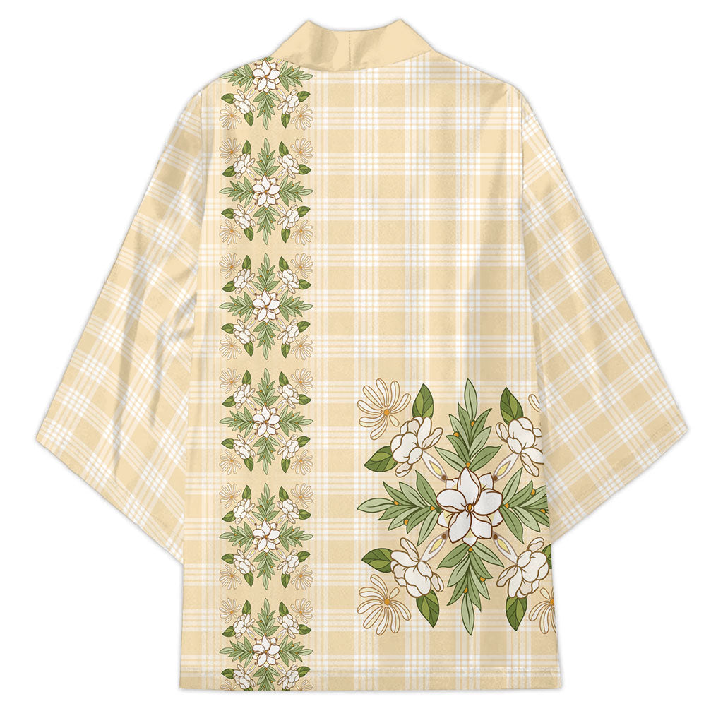 Melemele Ahiahia Hawai'i Palaka Squares Maile Leaf Kimono Flowers Hawaiian Quilt Patterns LT9 - Polynesian Pride