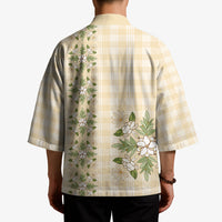 Melemele Ahiahia Hawai'i Palaka Squares Maile Leaf Kimono Flowers Hawaiian Quilt Patterns LT9 - Polynesian Pride