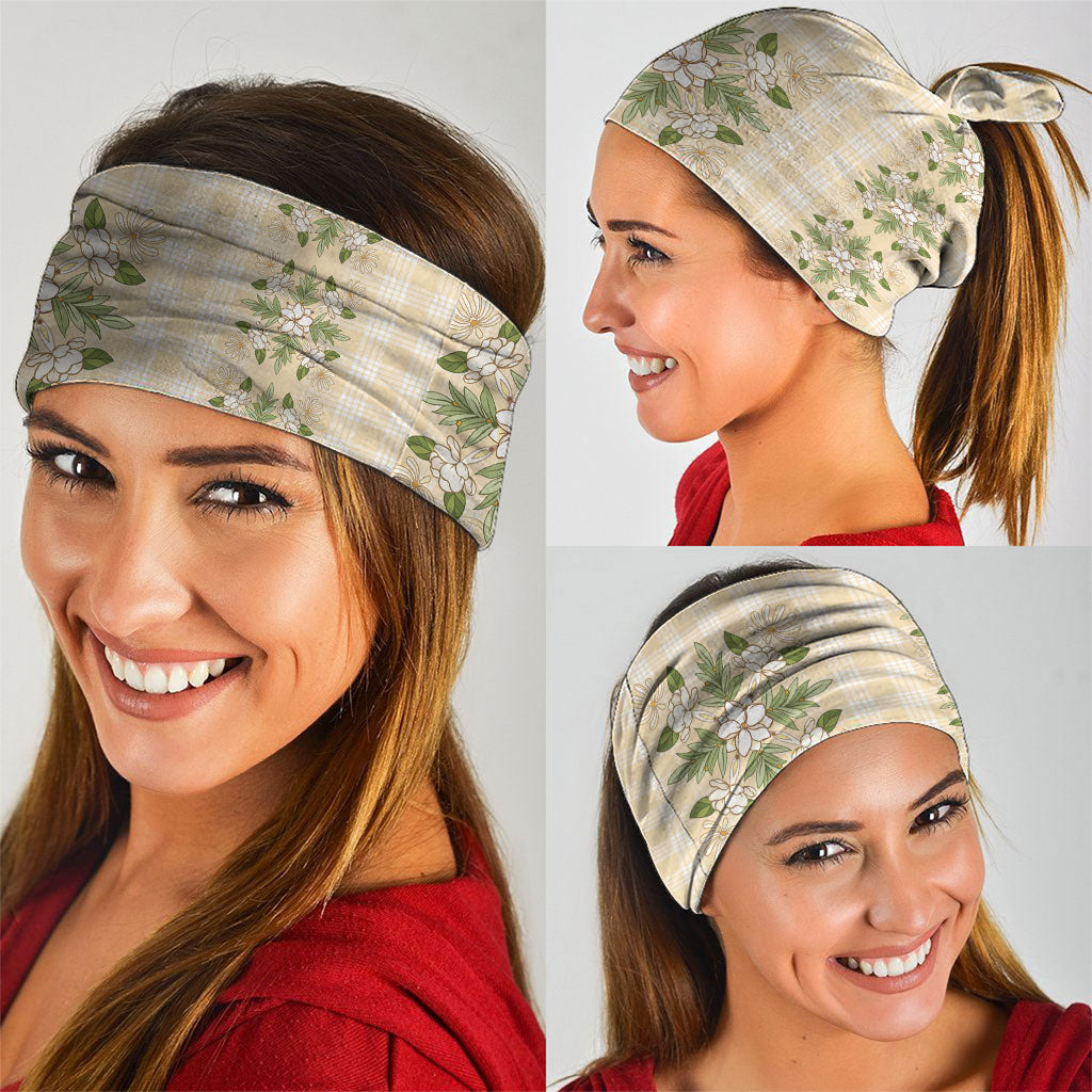 Melemele Ahiahia Hawai'i Palaka Squares Maile Leaf Neck Gaiter Flowers Hawaiian Quilt Patterns LT9 - Polynesian Pride