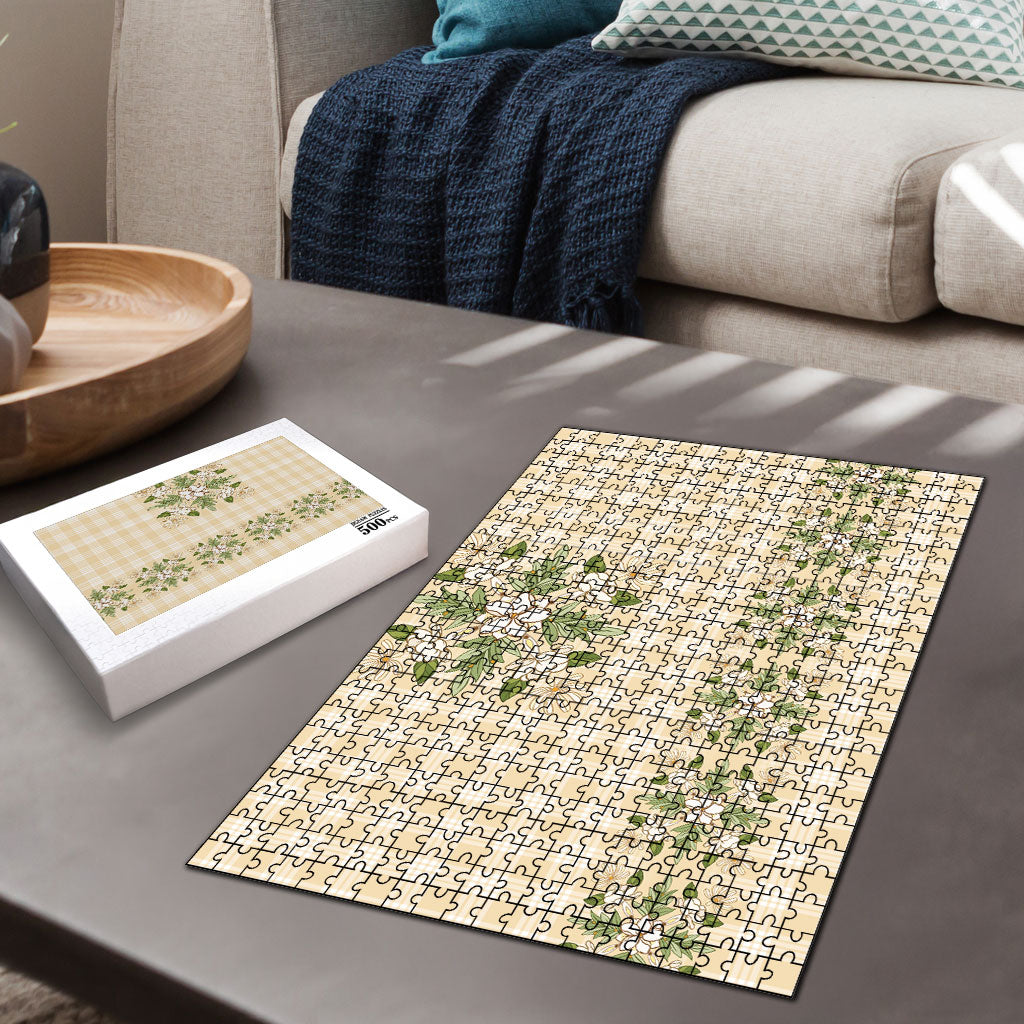 Melemele Ahiahia Hawai'i Palaka Squares Maile Leaf Puzzle Flowers Hawaiian Quilt Patterns LT9 - Polynesian Pride