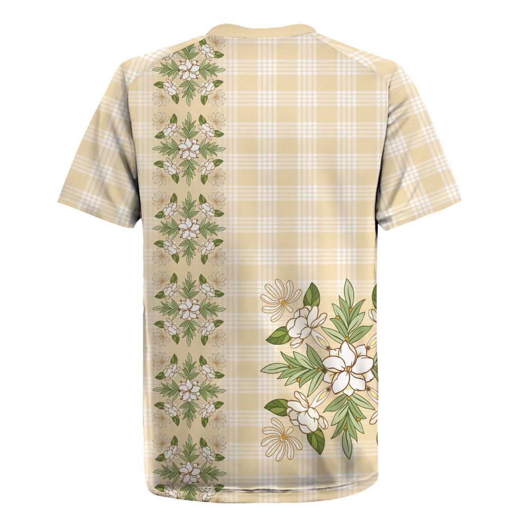 Melemele Ahiahia Hawai'i Palaka Squares Maile Leaf Rugby Jersey Flowers Hawaiian Quilt Patterns LT9 - Polynesian Pride