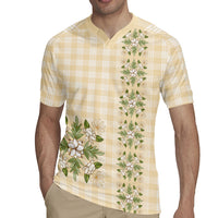 Melemele Ahiahia Hawai'i Palaka Squares Maile Leaf Rugby Jersey Flowers Hawaiian Quilt Patterns LT9 - Polynesian Pride