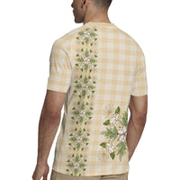 Melemele Ahiahia Hawai'i Palaka Squares Maile Leaf Rugby Jersey Flowers Hawaiian Quilt Patterns LT9 - Polynesian Pride